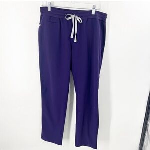 FIG'S PURPLE Women's Livingston Basic Scrub Pants SIZE MEDIUM